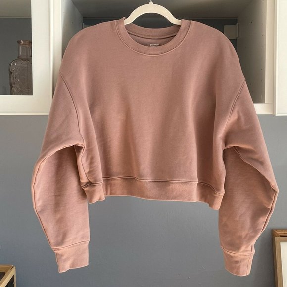 girlfriend collective Sweaters - Girlfriend Collective Cropped Sweatshirt